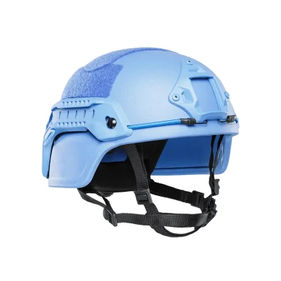 군 사용을 위한 유엔 파란 탄도 경찰 헬멧 Nij Iiia 방탄 헬멧